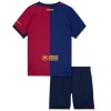 Original Trikotsatz FC Barcelona ColdPlay Heimtrikot 2024-25 Für Kinder